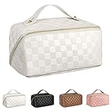 ALEXTINA Large Capacity Travel Cosmetic Bag