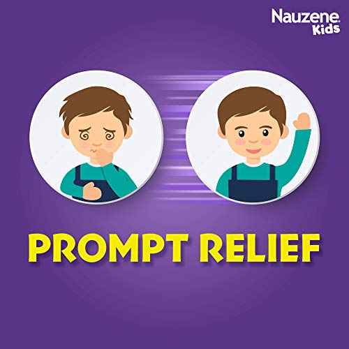Nauzene Kids Upset Stomach & Nausea Relief Liquid DyeFree