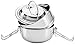 Happy Tiffin, Raja Domed 2 Tier Stackable Food Storage Lunch Box Tiffin Container