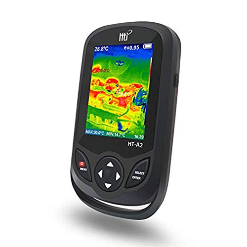 DJG 320 X 240 IR Resolution Thermal Camera, Pocket-Sized Infrared Camera with 76800 Pixels Real-Time Thermal Image, Temperature Measurement Range -4°F to 572°F,Mini IR Thermal Imager