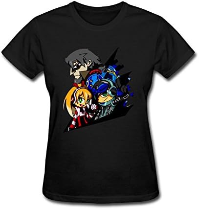 FUSHUOSHIRTW Women's Mighty No. 9 T-shirt Size M Black