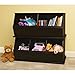 Badger Basket - Stackable Three-Bin Storage Cubby Espresso