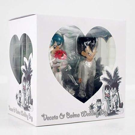 Amazon Ekaドラゴンボールベジータブルマブルマ結婚ウェディングドレスアクションフィギュア 22cm 白 フィギュア ドール 通販