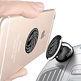 CAW.CAR Universal Magnetic Car Mount - iPhone Car Mount for Any Phone or GPS | All-Metal One-Hand & One-Sec Dash Holder, 100 to Safeness & Comfort