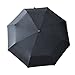 AYCLIF Travel Umbrella, Lightweight Automatic Compact Travel Portable Rain Umbrella Ergonomic Handle, Easy Carrying Auto Open Close Automatic Umbrella Windproof Outdoor Golf Black Umbrella