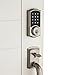 Kwikset 99160-002 916 Z-Wave SmartCode Touchscreen Electronic Deadbolt, Featuring SmartKey in Satin Nickel, Works with Alexa via SmartThings, Wink, or Iris