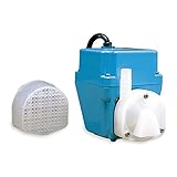 LITTLE GIANT 1/40 HP 2E-N Compact Submersible Pump, 115V Voltage, Continuous Duty, 6 ft. Cord Length