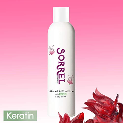 Sorrel Cosmetics 7 Steps Full Kit Keratin Shampoo 8oz, Keratin Conditioner 8oz, Argan Oil Mask 8oz, Keratin Leave in 8oz, Hair Loss Growth Dropper 4oz, Semi Di Lino Brushing 8oz & Argan Serum 2oz