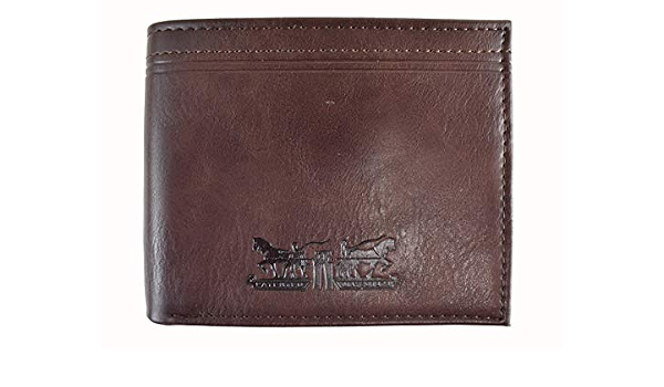 RFID Leather Wallet by Levi's Color 