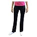 Women's Dri More performance Petite Straight-Leg Pants Yoga Fitness Activewear (L)Black