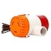 Amarine Made 1100gph 12v Boat Marine Plumbing Electric Bilge Pumps (1100gph 12v 3AMP 5AMP-Fuse 29MM ID Hose) White