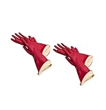 Casabella Waterstop Premium Rubber Gloves, Large Set of 2