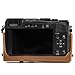 MegaGear Ever Ready Protective Leather Camera Case, Bag for Panasonic LUMIX LX100, DMC-LX100 Camera (Light Brown) (Model: MG663)