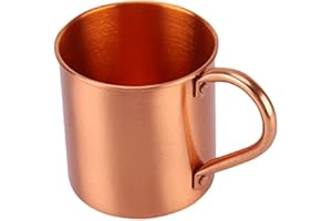 Taozers Sports Products Straight Cup Handle Cocktail Cup Pure Copper Mug