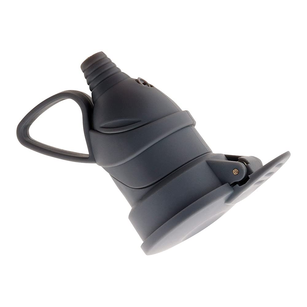 Zenitech - Zenitech Female Plug with Clasp -16A 2P+T - Grey