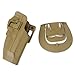 Outlandish Tactical Beretta 92 96 9mm Gun Holster RH Coyote Tan serpa CQC holster also fits airsoft Beretta BlackHawk Beretta 92fs taurus Pt92 92b