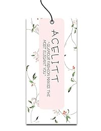 Acelitt - Vestido largo de manga corta para mujer, informal, suelto, a rayas, con cinturón