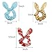 22PCS Hair Scrunchies Rabbit Ears Hair Tie Ropes Elastic Hair Bands Hair Bow Scrunchies Ponytail Holder Hair Accessories for Women Girls Teens Kids Children…