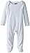 Mud Pie Baby Boys' Monogram Me Sleeper with Bow, Blue, 3-6 Months