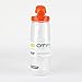 Nalgene Tritan OTF, Clear w/Orange Cap - 2 Count