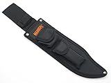Marbles Nylon Jungle Bowie Knife Sheath for Large 10 Inch Fixed Blade Hunting Fishing Camping