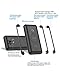 10000 mAh Q Wireless Portable Power Bank Charger High-Speed Charging 5.1A PD18W Fast Charge with Built in Cable AC Wall Plug&Quick Charge External Battery Pack for All mobilephone