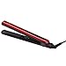 Professional Hair Straightener with 1 Inch Ionic MCH Ceramic Coated Plates (Standard, Red)