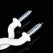 Outus Cup Hook Ceiling Screw Hooks Assortment Kit, 6 Sizes, 70 Pieces