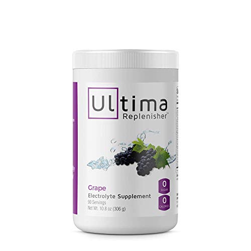 Ultima Hydrating Electrolyte Powder, Grape, 90 Servings, no Sugar, 0
