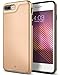 Caseology Envoy for Apple iPhone 8 Plus Case (2017) / for iPhone 7 Plus Case (2016) - Premium Leather - Leather Beige