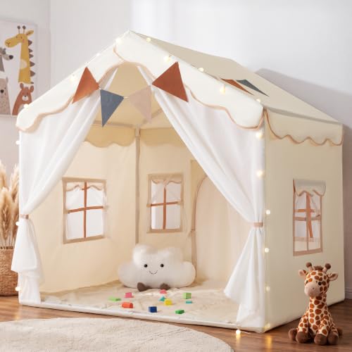 besrey 2-in-1 Kids Play Tent, Indoor Tent with Double Doors | 51"