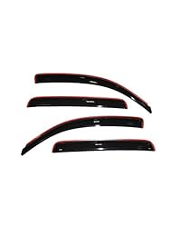 Auto Ventshade 194056   Deflector de ventanilla lateral (4 piezas, para Toyota Tacoma Crew Cab 2005 2015)