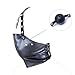 Santchcz Ball Mouth Gag/Black PU Leather Head Harness Mouth Mask BDSM Bondage Restraint Mouth Gag Mask Training Gear Sex Productsthumb 1
