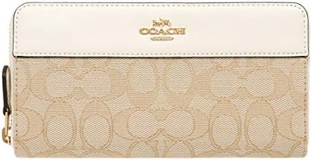 [コーチ] COACH 財布(長財布) F76638 アウトライン シグネチャー ストライプ アコーディオン ジップ アラウンド レディース [アウトレット品] [ブランド] [並行輸入品]