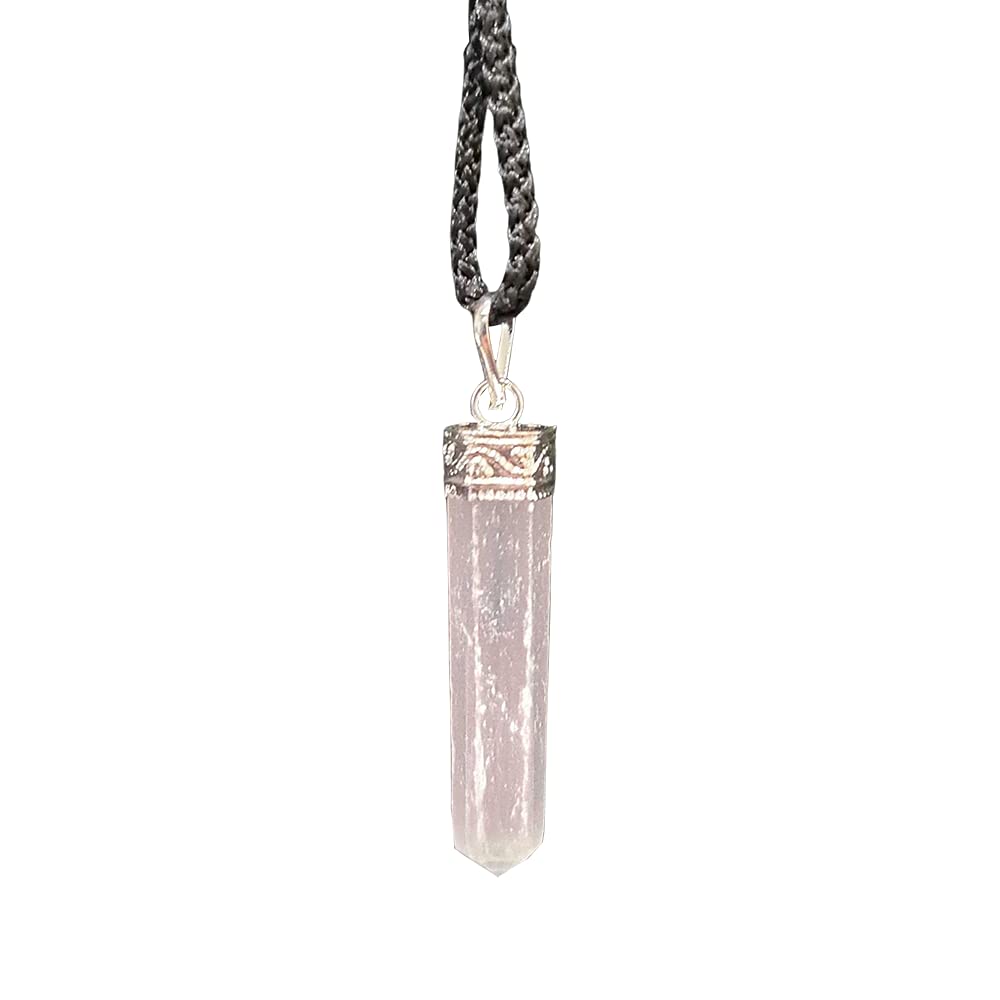 VIE Pencil Pendant, 25-30mm (Selenite)