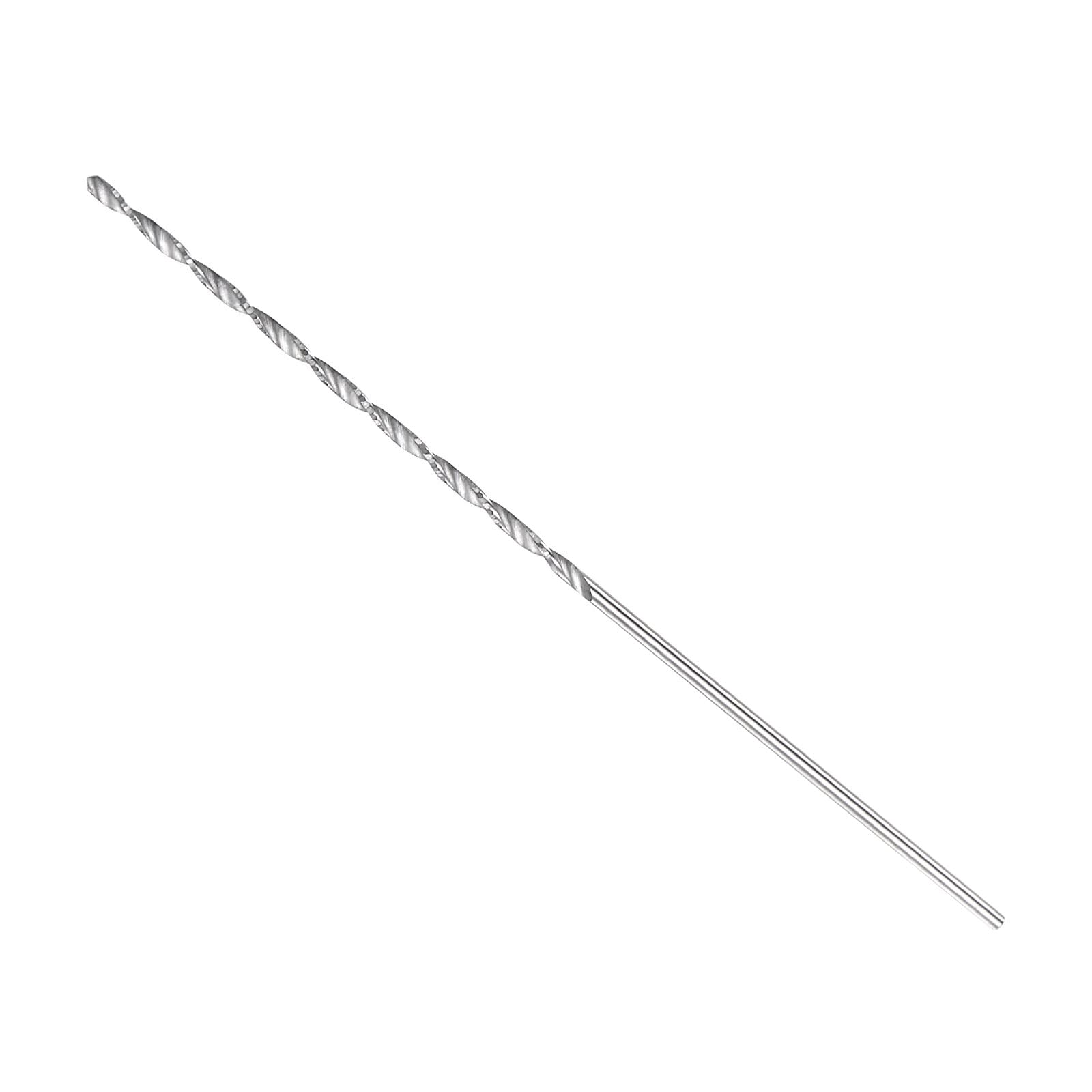 CoCud Solid Carbide Drill Bits, 1.1mm Diameter, K35 Tungsten Carbide Straight Shank Twist Drill Bits - (Applications: for Stainless Steel Alloy), 1-Piece