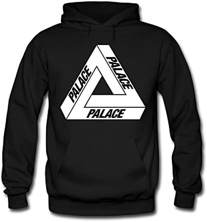 MAOBU Palace Skateboard Design Mens Hoodies Sweatshirts (Large Black)
