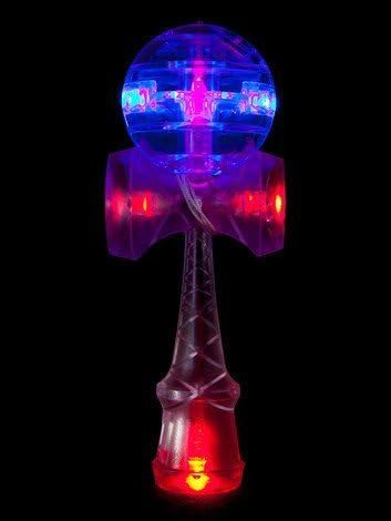 Catchy Led Kendma - Red with Blue Dama by Catchy Kendama