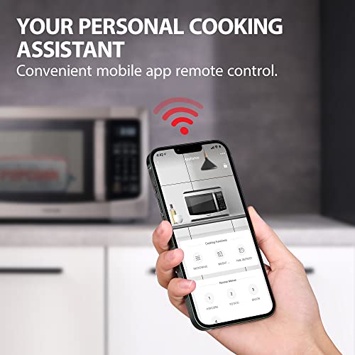 TOSHIBA MLEM34P(SS) Smart Countertop Microwave, Sensor Reheat, Works