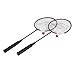 EastPoint Sports 2 Racket + Birdie Set, Black, 1-1-00351