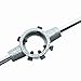 MIKIKI Round Die Stock Handle Wrench Holder with Removable Handle, 38mm 1-1/2 Inch Diameter (M12-14)