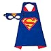 MIJOYEE Superhero Dress Up Costumes for Kids (5Pcs)Cartoon Satin Cape Dress Up Costume With Felt Mask For Boys