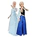E-TING Beautiful Queen Snow Princess's Doll Clothes and Princess's Dress Up for 11 inch Doll Clothes