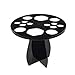 GreatStyler Collapsible Natural Air Drying Makeup Brush Organizing Tower Acrylic Brush Holder Tree Rack Holder Cosmetic Tool Holder (Black)