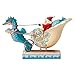 Enesco Jim Shore Heartwood Creek Coastal Santa in Shell Sleigh Figurine, 6.2\