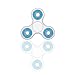 SPINTECH - Omega Tri-Spinner Fidget Toy With Premium Hybrid Ceramic Bearing
