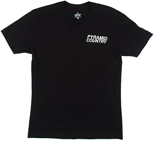 Pyramid Country Glogo T-Shirt - Black - MD Apparel