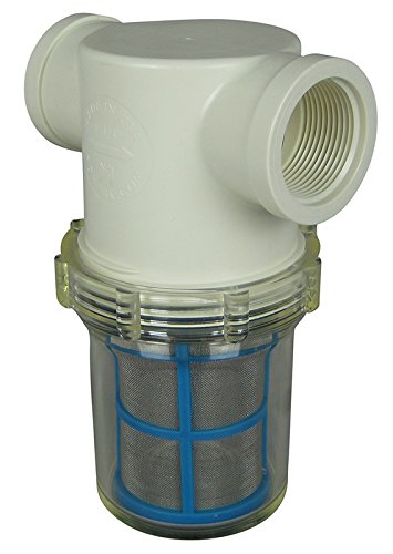 1-1/4" Female NPT In-line Strainer with 50 mesh stainless steel screen