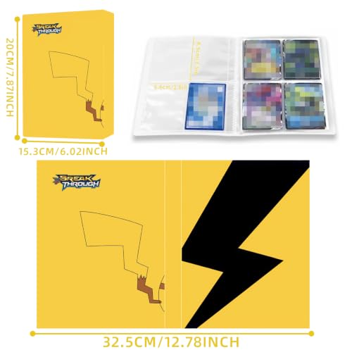 Card Album, Card Holder, Card Binder, Collector's Folder Album, 30 Pages, Capacity 240 Cards
