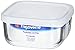 Bormioli Rocco, Storage Dish Square with Lid, 11 Ounce